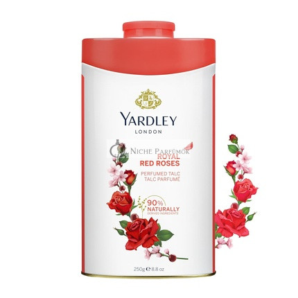 Yardley London Parfumový Púder Červené Ruže, 250g