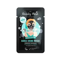   Aktivované uhlie a lékořice Krémová bublinková maska, 1 sáčok
