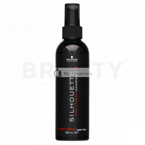 Schwarzkopf Professional Silhouette Pump Spray Super Hold lak na vlasy pre všetky typy vlasov 200 ml