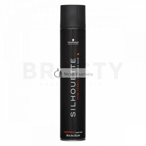 Schwarzkopf Professional Silhouette Super Hold Hairspray lak na vlasy pre extra silnú fixáciu 500 ml