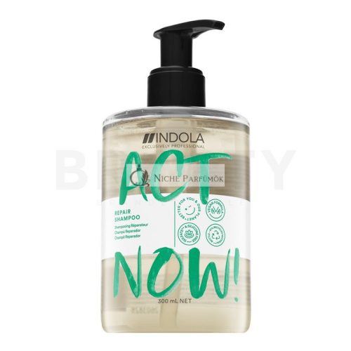 Indola Act Now! Repair Shampoo vyživujúci šampón pre poškodené vlasy 300 ml