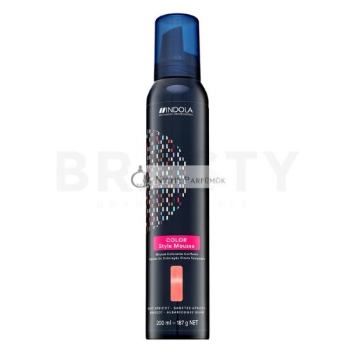 Indola Color Style Mousse semi-permanentná farbiaca pena na vlasy Soft Apricot 200 ml