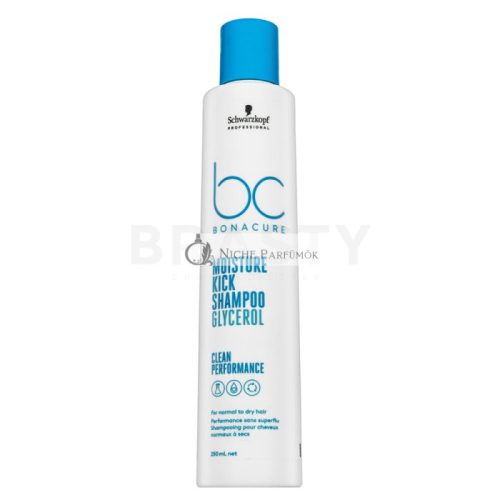 Schwarzkopf Professional BC Bonacure Moisture Kick Shampoo Glycerol vyživujúci šampón pre normálne a suché vlasy 250 ml