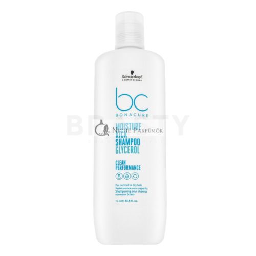 Schwarzkopf Professional BC Bonacure Moisture Kick Shampoo Glycerol vyživujúci šampón pre normálne a suché vlasy 1000 ml