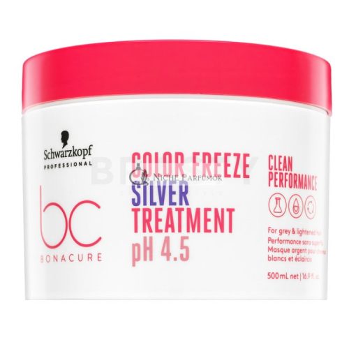 Schwarzkopf Professional BC Bonacure Color Freeze Silver Treatment pH 4.5 Clean Performance maska pre neutralizáciu žltých tónov 500 ml