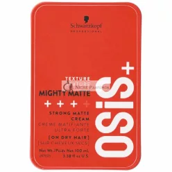   Schwarzkopf Professional Osis+ Mighty Matte zmatňujúci krém pre ultra silnú fixáciu 100 ml