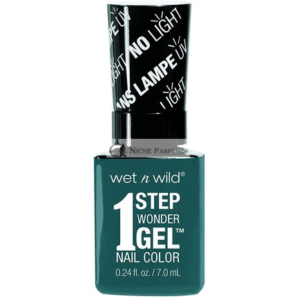 Wet N Wild Un-Teal Next Time 1 Step Wonder Gel Lak na nechty - 7 ml