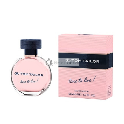 Tom Tailor Dámsky parfém Time to Live! 50ml - mandarínka, citrón a sladká zelená ľalia