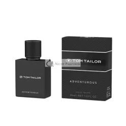   Tom Tailor Adventurous for Him EdT, 30ml - Drevená a vzrušujúca pánska vôňa s bergamotom, levanduľou a vanilkou - Neformálna a unikátna