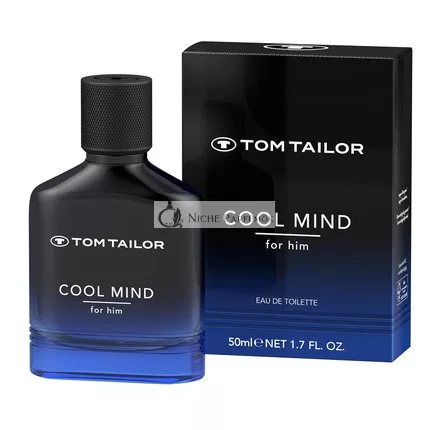 Tom Tailor Cool Mind 50ml Eau de Toilette pre mužov, 50ml