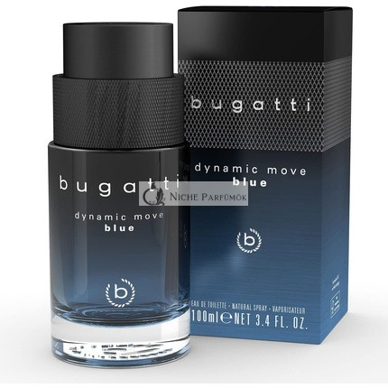BUGATTI Dynamic Move Blue Eau de Toilette, 100ml