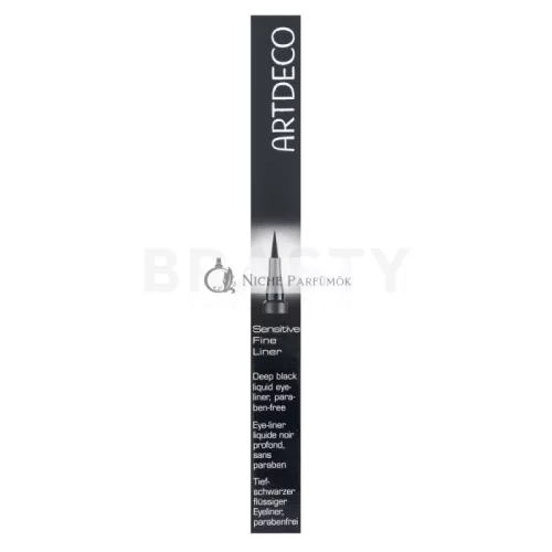 Artdeco Sensitive Fine Liner vodeodolná ceruzka na oči 1 Black 1 ml