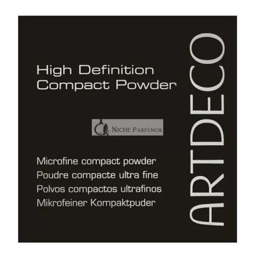 Artdeco High Definition Compact Powder púder pre zjednotenú a rozjasnenú pleť 8 Natural Peach 10 g
