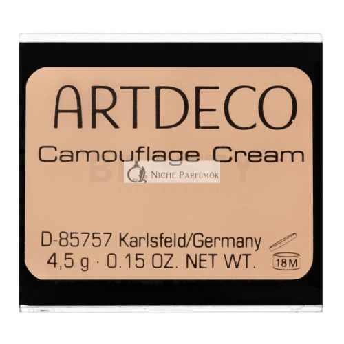 Artdeco Camouflage Cream vodeodolný korektor 20 Peach 4,5 g