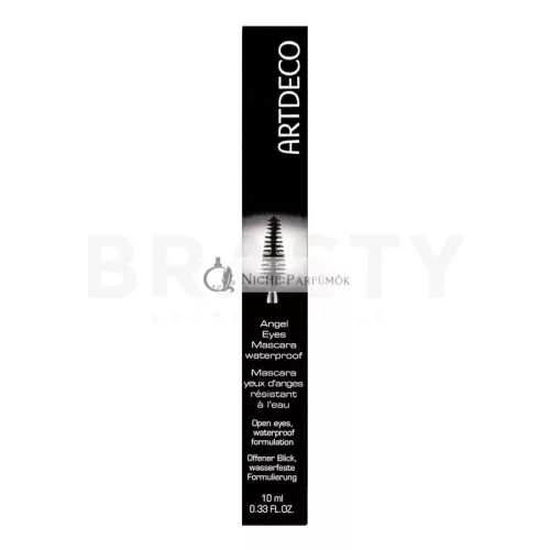 Artdeco Angel Eyes Waterproof Mascara vodeodolná riasenka pre predĺženie rias a objem 71 Black 10 ml