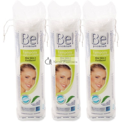Bel Odstraňovače make-upu s aloe vera, 3x75 vankúšikov