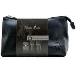   Uncle Sam Darčekový set pre mužov 50ml EdT sprej, 50ml sprchový gél, 50ml telové mlieko