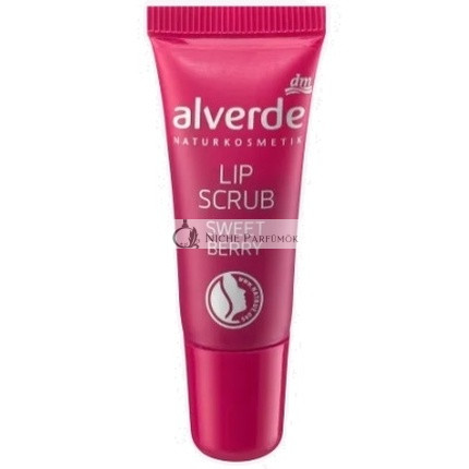 Alverde Sladký bobuľový peeling na pery - 8ml Prírodný bobuľový výživný peeling pre hladké pery