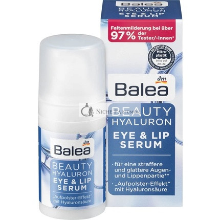 Balea Beauty Hyaluronové sérum na oči a pery 15ml