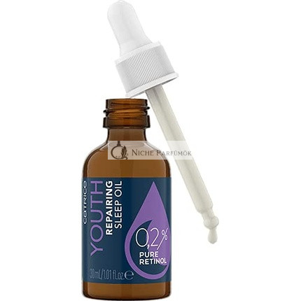 Catrice Omladzujúci spací olej pre suchú a zmiešanú pleť, 30ml