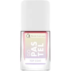   Catrice Go Pastel Top Coat, Základný a Vrchný Lak, #01 Sassy Lassy, Rúžová