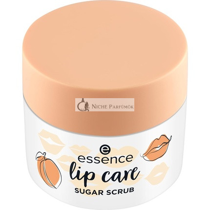 Essence Balzam na Pery Cukrový Peeling Pomaranč Hydratačný Regenerujúci Výživný Vegánsky