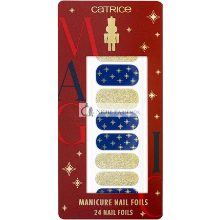 Catrice MAGICKÝ VIANOČNÝ PRÍBEH Manikúra Nechtové Fólie č. C01 Viacfarebný