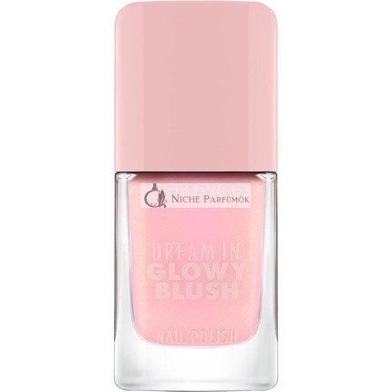 Catrice Dream In Glowy Blush Lak na nechty 080 Růžový Dlouhotrvající Lesklý Bez Acetonu Vegán 10.5ml