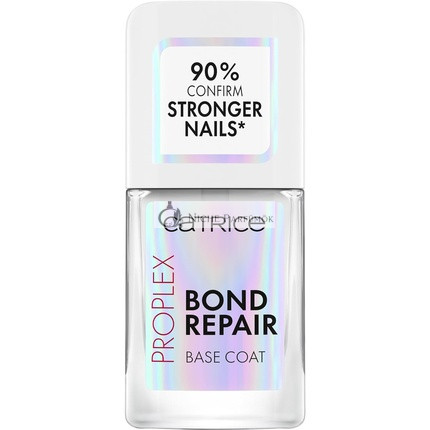 Catrice ProPlex Bond Repair Základný lak na nechty Balm č. 010 Priehľadný Dlhodobý Posilňujúci Primer Prírodný Bez acetónu Vegán