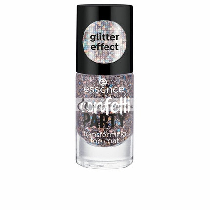 Essence Konfetti Party Vrchný lak na nechty, 8ml