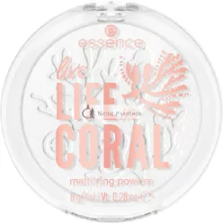   Essence Matný Kompaktný Púder 01 Smilin From Shore To Reef, 8 g