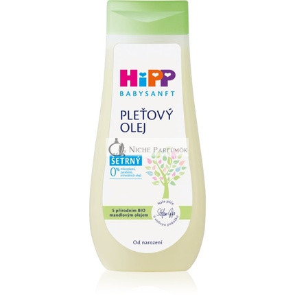 Hipp Citlivý Olej na Tvár pre Novorodencov, 200ml