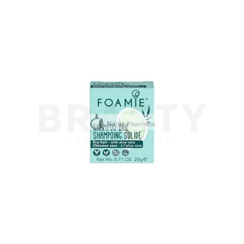 Foamie Shampoo Bar tuhý šampón pre suché vlasy Aloe Vera 20 g
