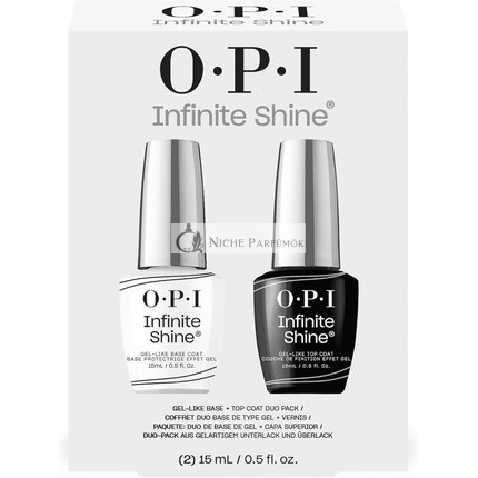 OPI Infinite Shine Silk Duo Pack sada lakov na nechty 2 x 15 ml