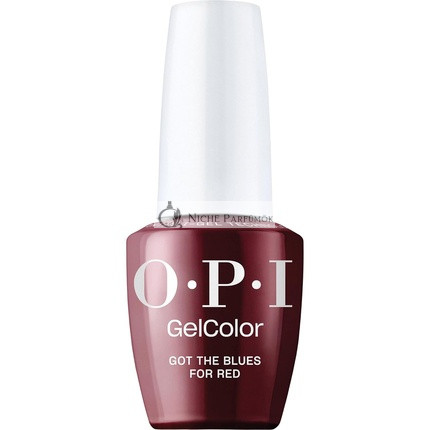 Opi Gelcolor Nepriehľadná Tmavočervená Krém UV Kúra Gél Lak na Nechty