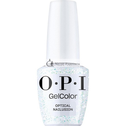 Opi Gelcolor Opačný trblietavý a metalický UV liečivý gélový lak na nechty