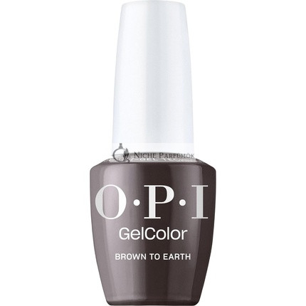 Opi Gelcolor Gél Lak na Nechty Opačne Tmavo Čierny a Šedý Krém UV Kúra