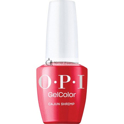 OPI GelColor Gél Lak Opačný Jasne Červený Krém UV Vytvrdzovanie