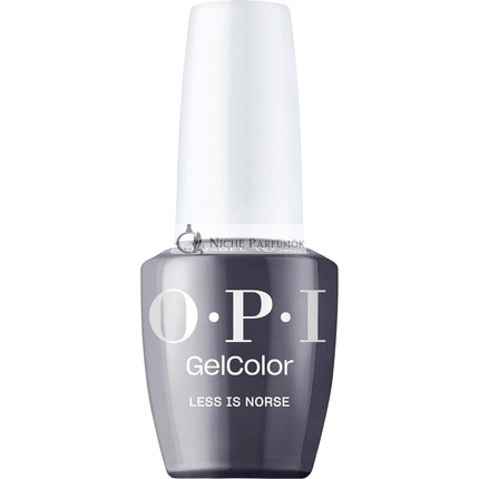 Opi Gelcolor Gél Lak Na Nechty Opaque Dark Black & Gray Creme UV Cure