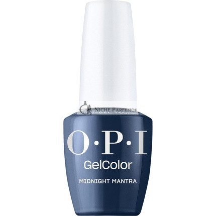 Opi Gelcolor Gél Lak na Nechty Opaqu Tmavo Čierny a Šedý Krém UV Kúra