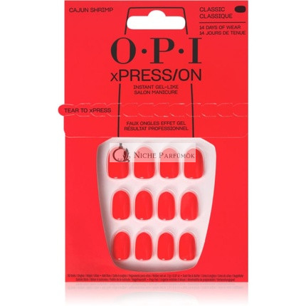 OPI xPRESSON Umelé Nechty Cajun Shrimp 30 ks