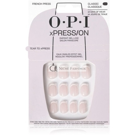 OPI xPRESSON Umelé nechty Manikúra Francúzska 30 ks