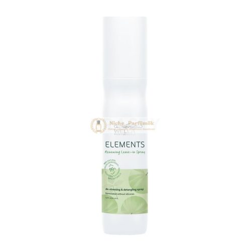 Wella Professionals Elements Renewing Leave-In Spray bezoplachová starostlivosť pre hebkosť a lesk vlasov 150 ml