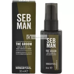 Seb Man The Groom Výživný Olej na Vlasy a Bradu