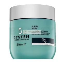   System Professional Purify Mask čistiaca maska pre rýchlo mastiace sa vlasy 200 ml