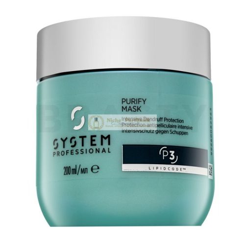 System Professional Purify Mask čistiaca maska pre rýchlo mastiace sa vlasy 200 ml