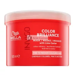   Wella Professionals Invigo Color Brilliance Mask with Lime Caviar Fine to Medium Colored Hair ochranná maska pre jemné farbené vlasy 500 ml