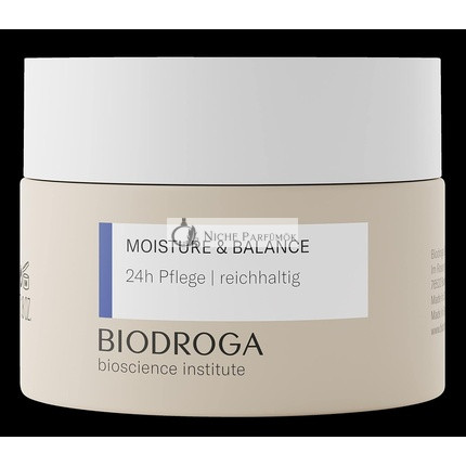 Biodroga Moisture & Balance 24h Pleťový Krém Bohatý, 50ml