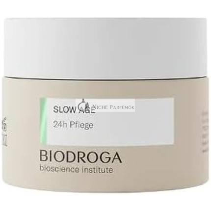 BIODROGA Bioscience Institute Slow Age 24h starostlivosť 50ml proti starnutiu, znižuje vrásky, dáva energiu s čiernym lesom komplexom pre vitalitu pleti, ideálne pre unavenú pleť