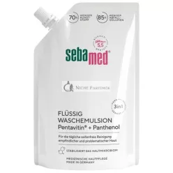   Sebamed tekutá umývacia emulzia náhradná taška pre citlivú pleť, 400ml